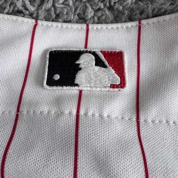 Vintage 2000 Authentic Russell Ken Griffey Jr MLB Cincinnati Reds Jersey Mens 48 - Picture 11 of 12